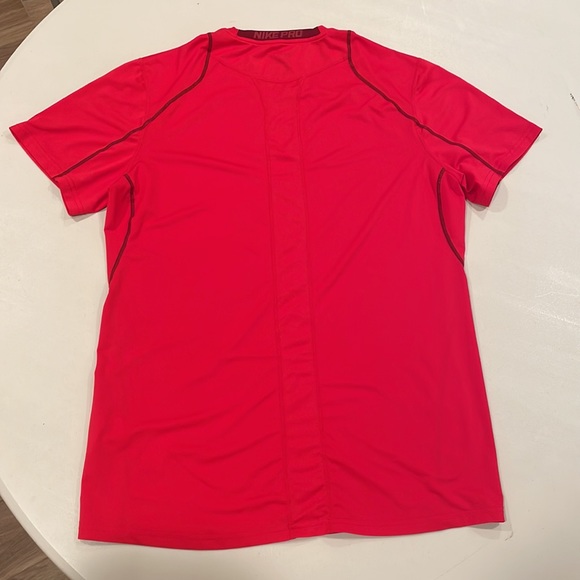 Nike pro Dri-fit fitted mens short sleeve top T-shirt - Picture 4 of 8